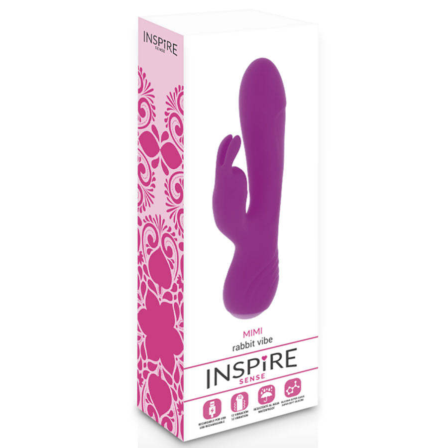 INSPIRE SENSE – MIMI vibromasseur lapin violet