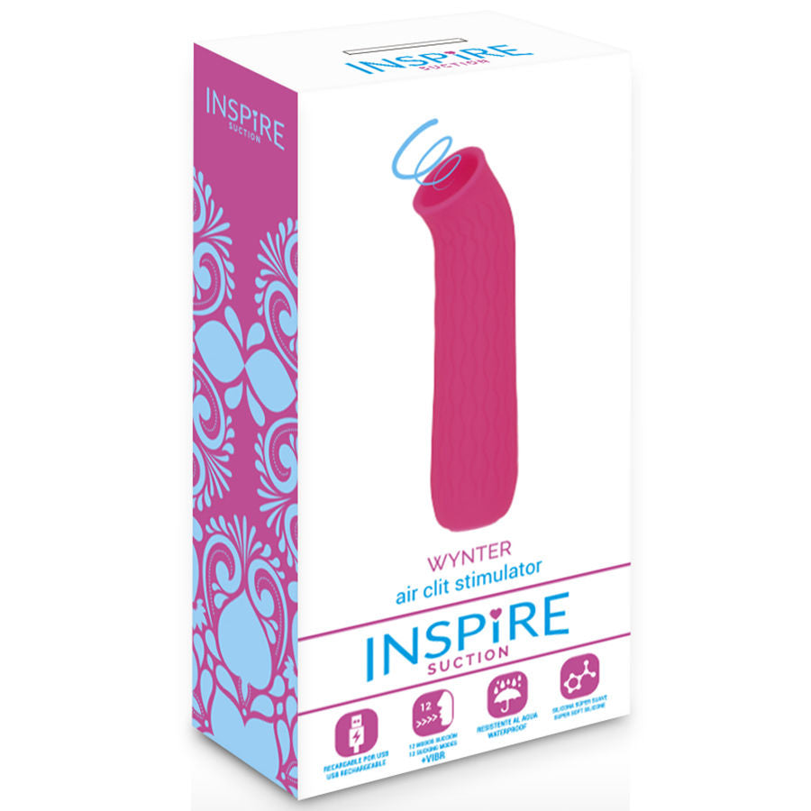 INSPIRE SUCTION - WYNTER stimulation clitoris par air pulsé rose