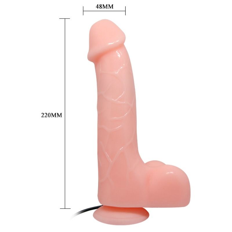 BAILE - vibromasseur réaliste naturel BARBARA 22 cm