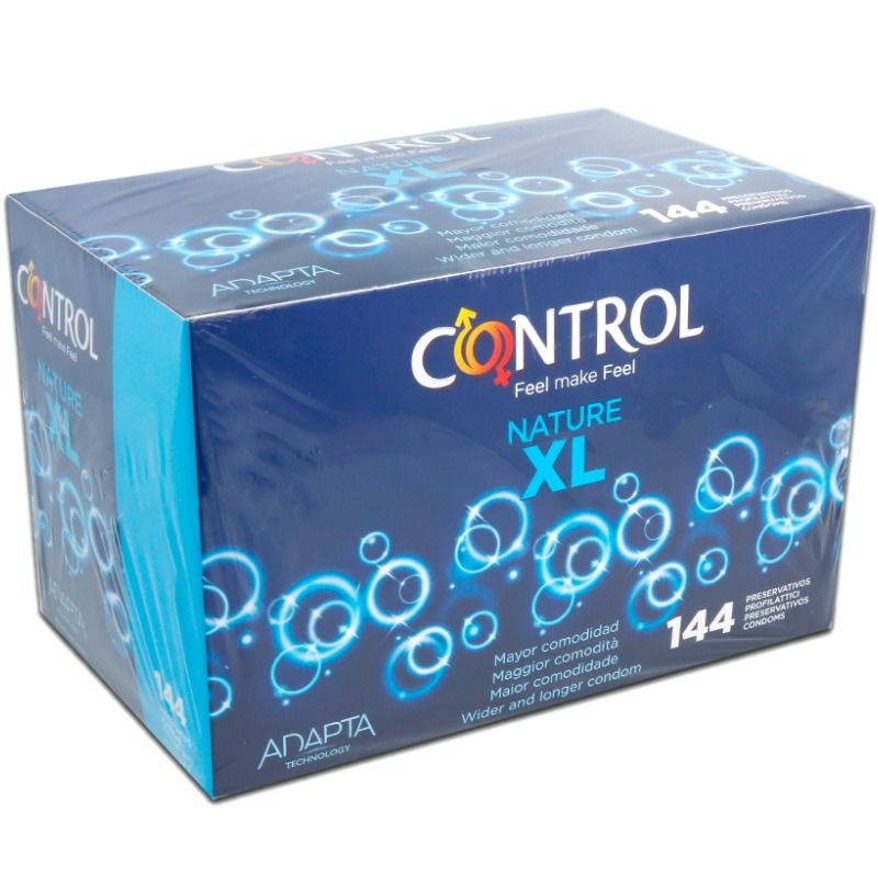 CONTROL - PRÉSERVATIFS NATURE XL 144 UNITÉS