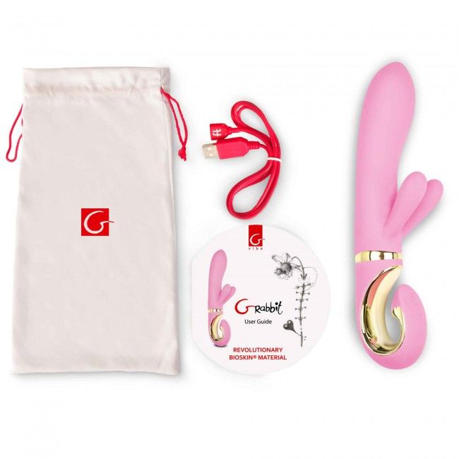 G-VIBE – vibromasseur lapin G-RABBIT rose