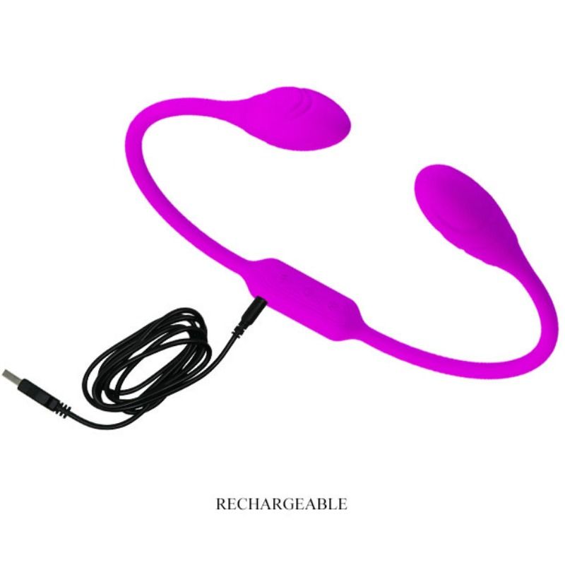 PRETTY LOVE - vibromasseur double DREAM LOVERS WHIP