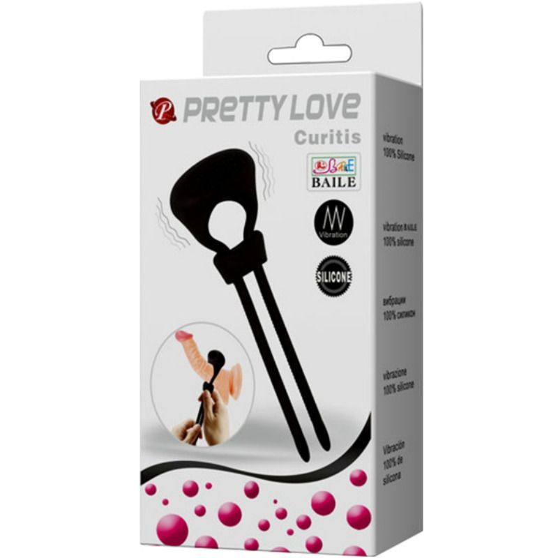 PRETTY LOVE - anneau pénien vibrant CURITIS