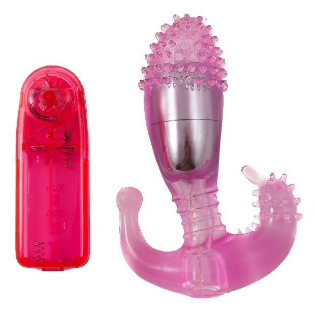 BAILE - vibromasseur triple (anal, clitoris, point G) avec vibration