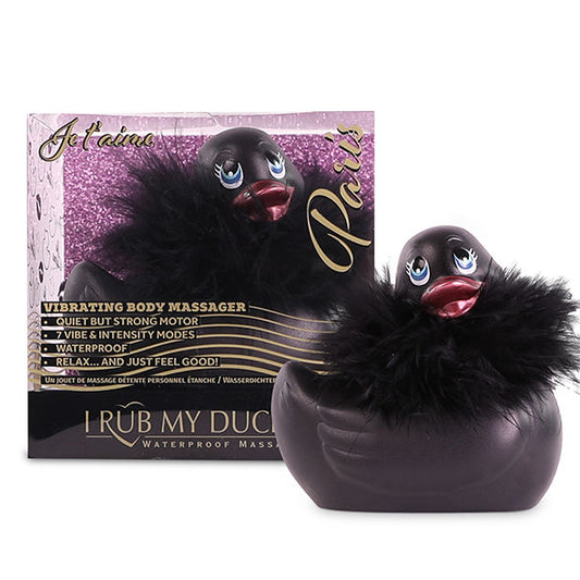 BIG TEASE TOYS - canard vibromasseur étanche 2.0 | paris (noir)