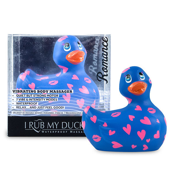 BIG TEASE TOYS - canard vibromasseur étanche 2.0 | ROMANCE (violet et rose)