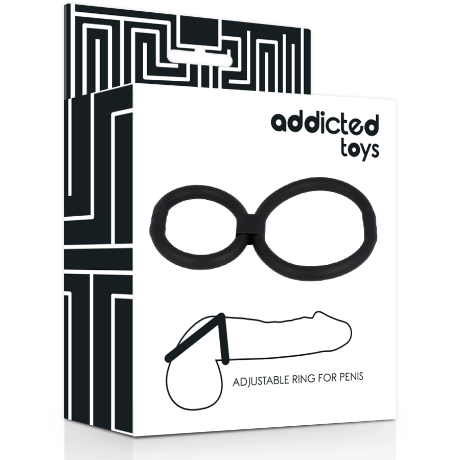 ADDICTED TOYS - anneaux réglables pour pénis