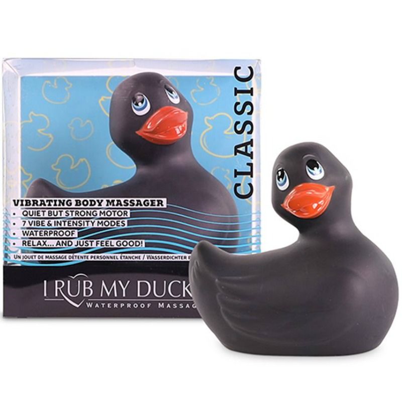 BIG TEASE TOYS - canard vibromasseur étanche classic noir