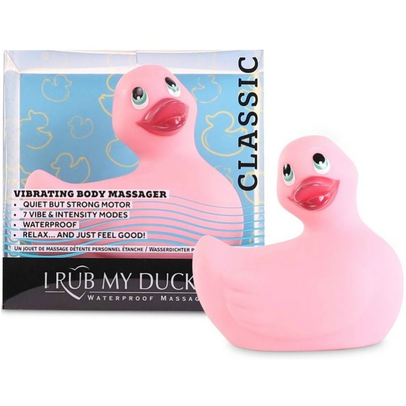 BIG TEASE TOYS - je frappe my duckie classic vibrating duck rose