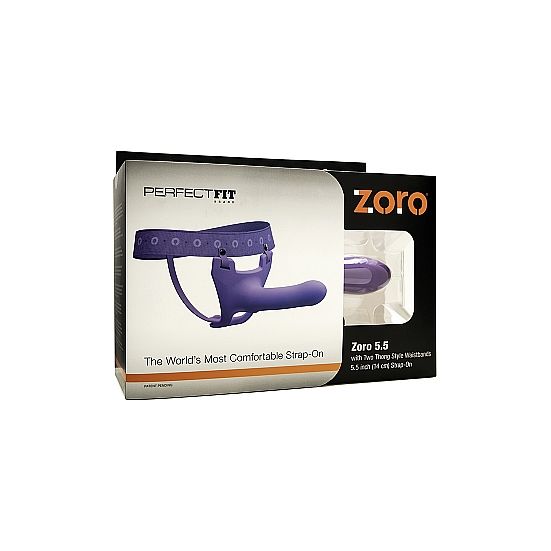 PERFECT FIT - ZORO gode-ceinture 5.5 w S/M violette