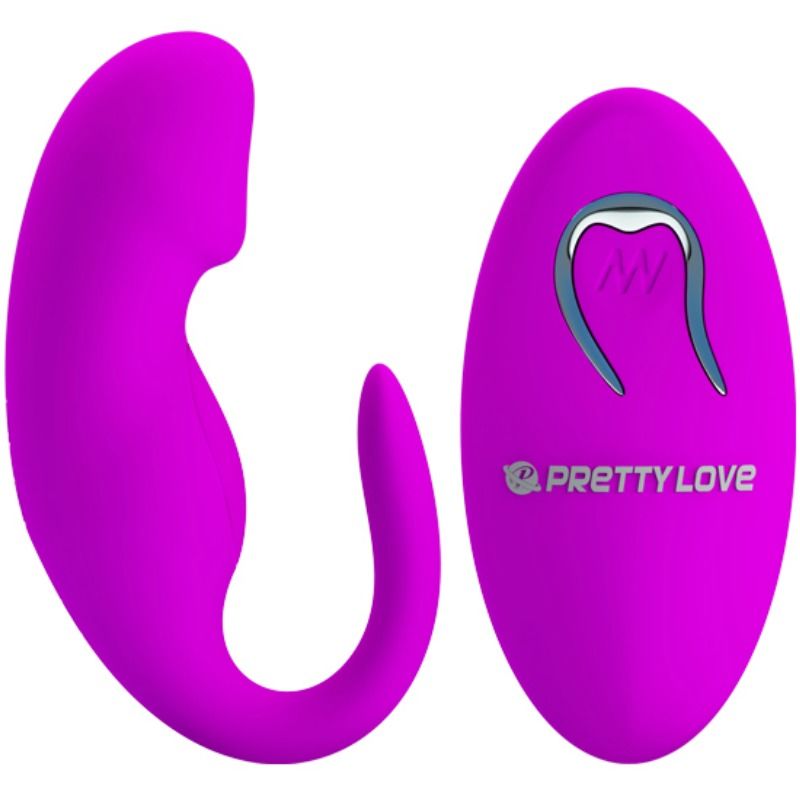 PRETTY LOVE – vibromasseur clitoris et point G télécommandé