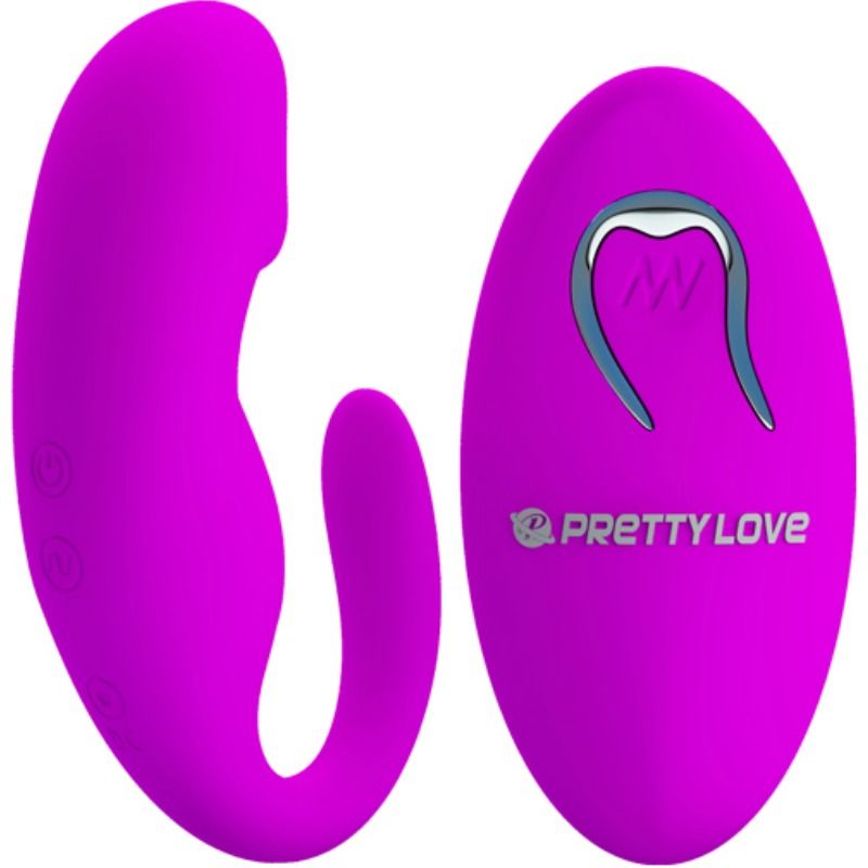 PRETTY LOVE – vibromasseur clitoris et point G télécommandé