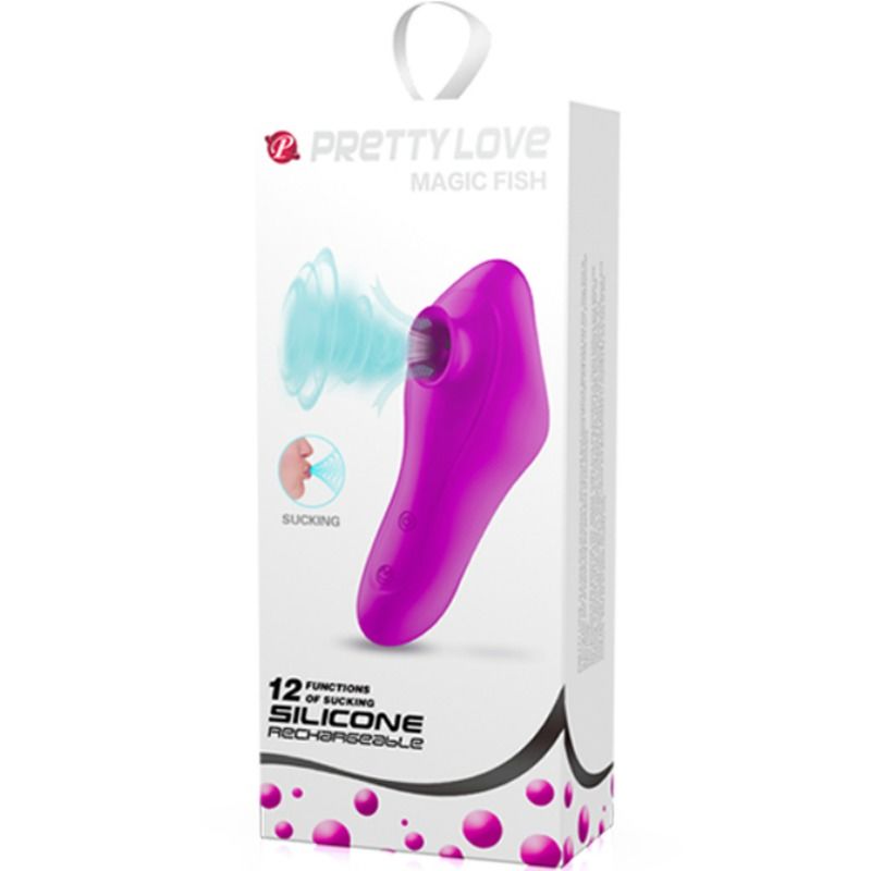 PRETTY LOVE - vibromasseur succion du clitoris MAGIC FISH