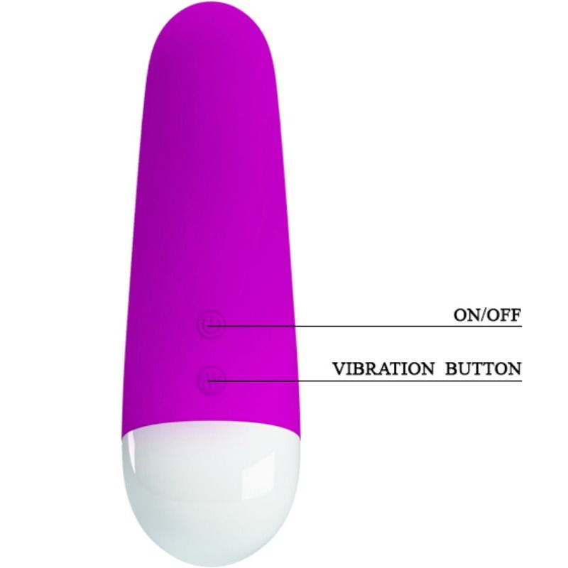 PRETTY LOVE - mini vibromasseur LUTHER 30 modes de vibration