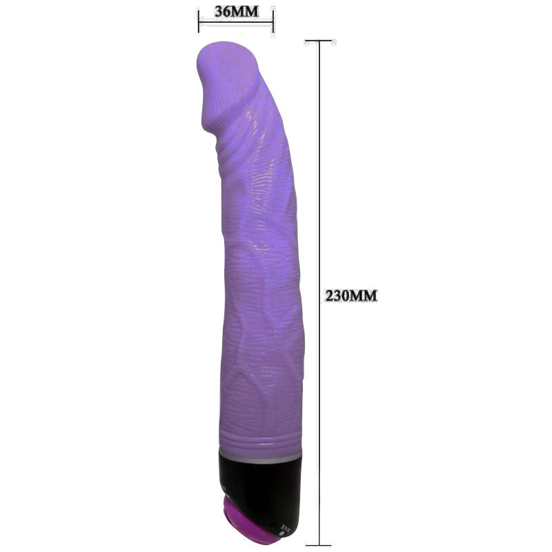 BAILE - ADOUR CLUB vibromasseur réaliste 23 cm violet