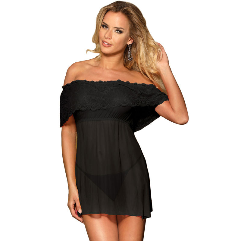 SUBBLIME – robe courte, string noir