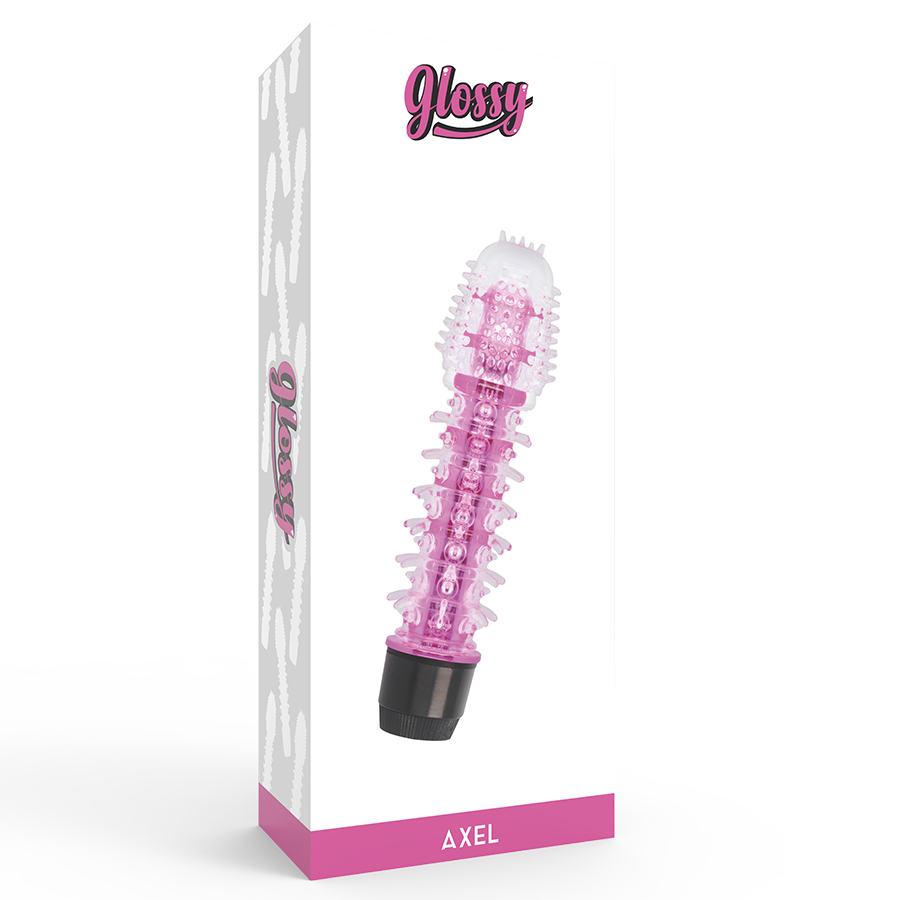 GLOSSY - AXEL vibromasseur rose