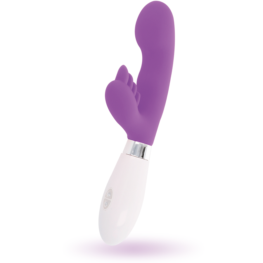 GLOSSY - vibromasseur lapin ELVIS violet