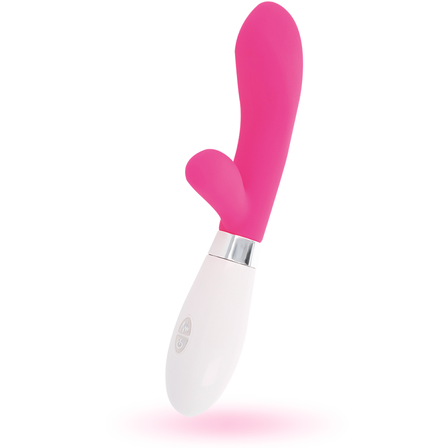 GLOSSY - JACKSON vibromasseur lapin rose