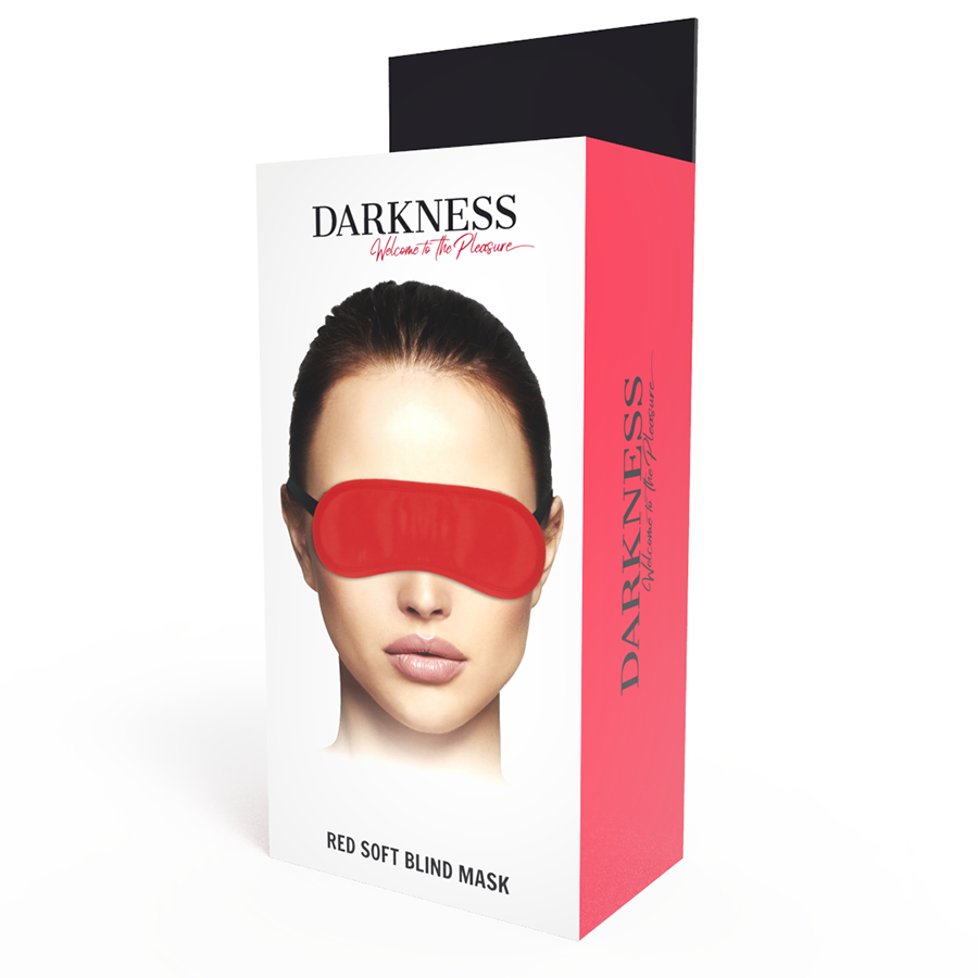 DARKNESS - masque droit rouge