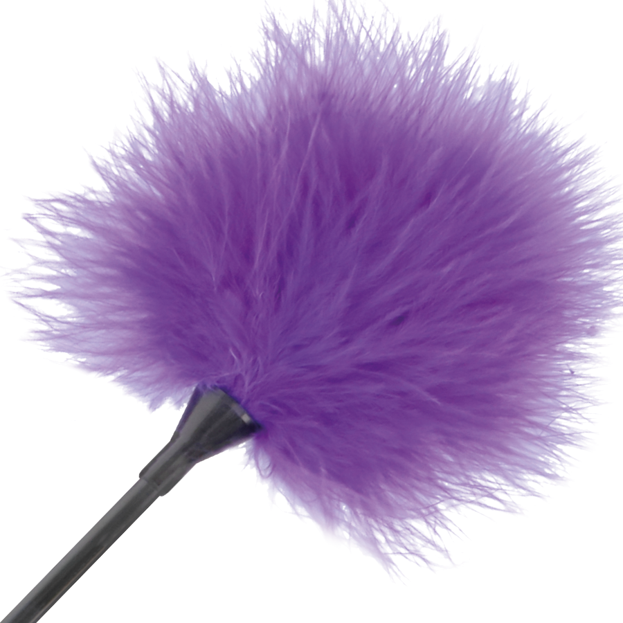 DARKNESS - plumes pour chatouilles violet 42cm