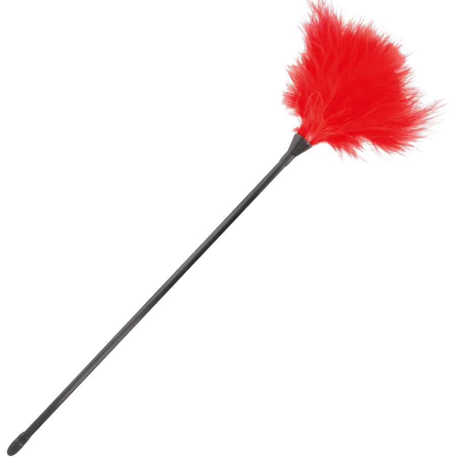 DARKNESS – plumes pour chatouilles rouge 42cm