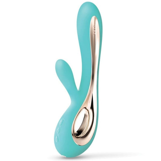 LELO - vibromasseur turquoise SORAYA 2 lapin