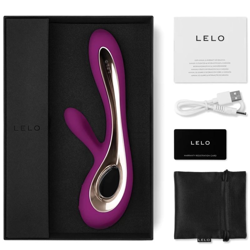 LELO - vibromasseur SORAYA 2 lapin rose profonde