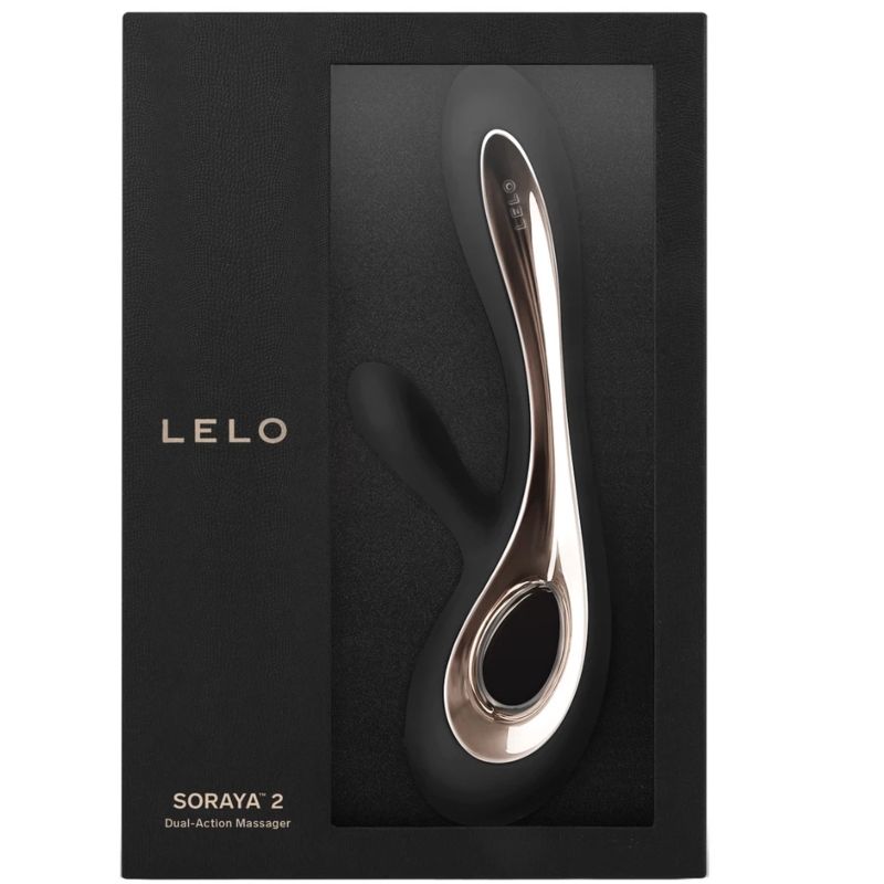 LELO - vibromasseur SORAYA 2 lapin noir