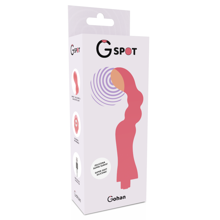 G-SPOT -  gohan vibromasseur lumière rouge