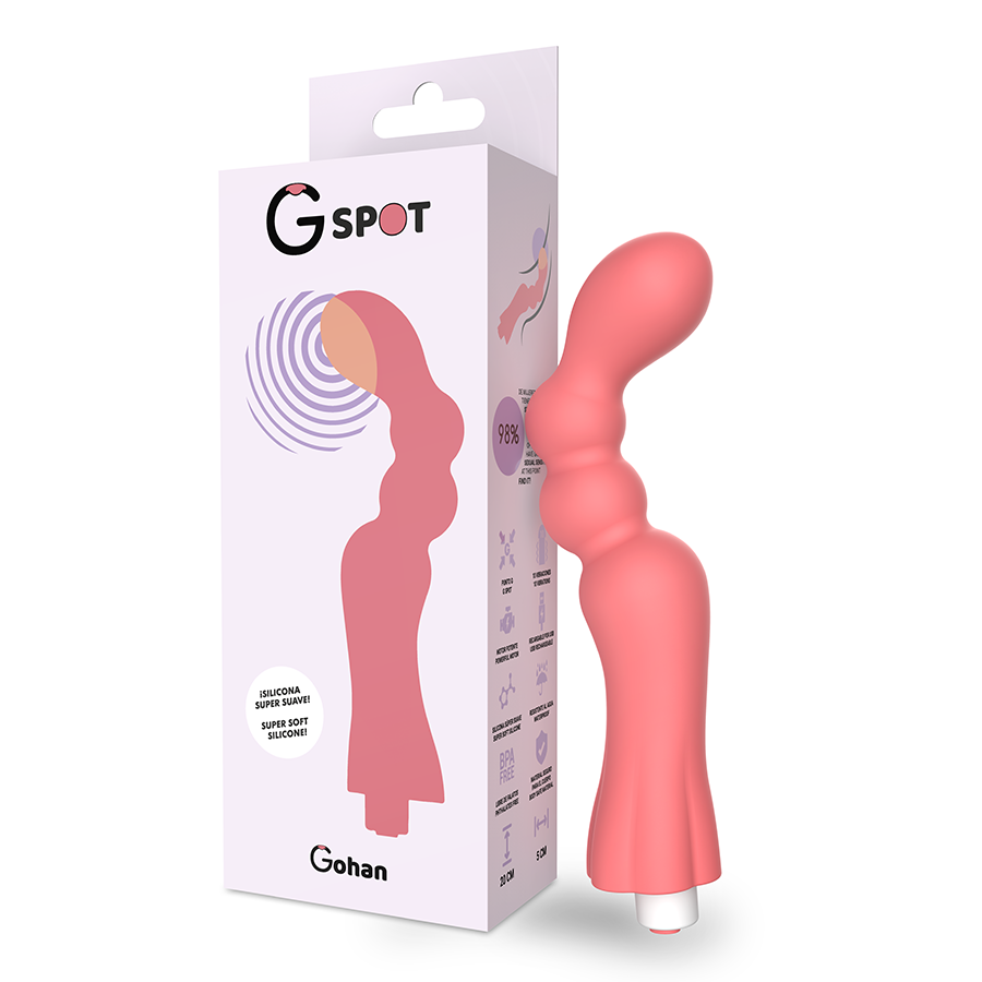 G-SPOT -  gohan vibromasseur lumière rouge