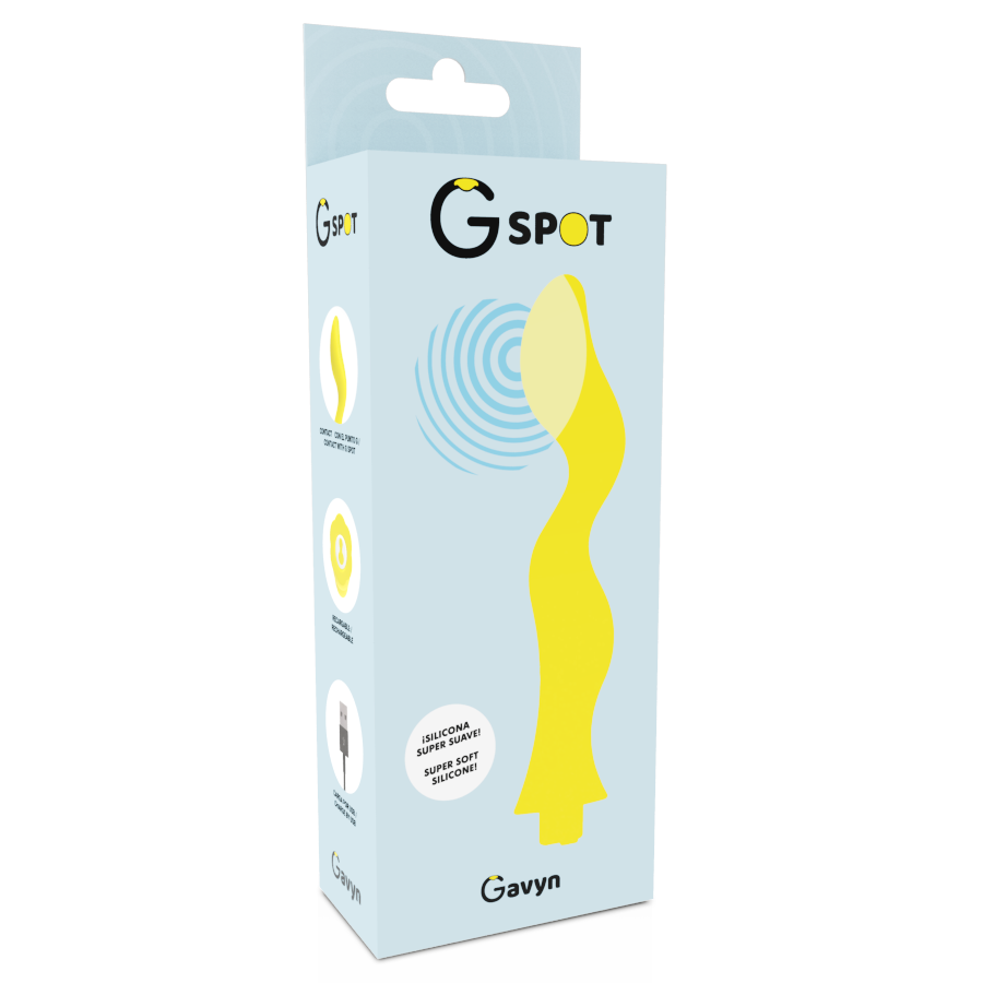 G-SPOT - gavyn du point G vibromasseur jaune