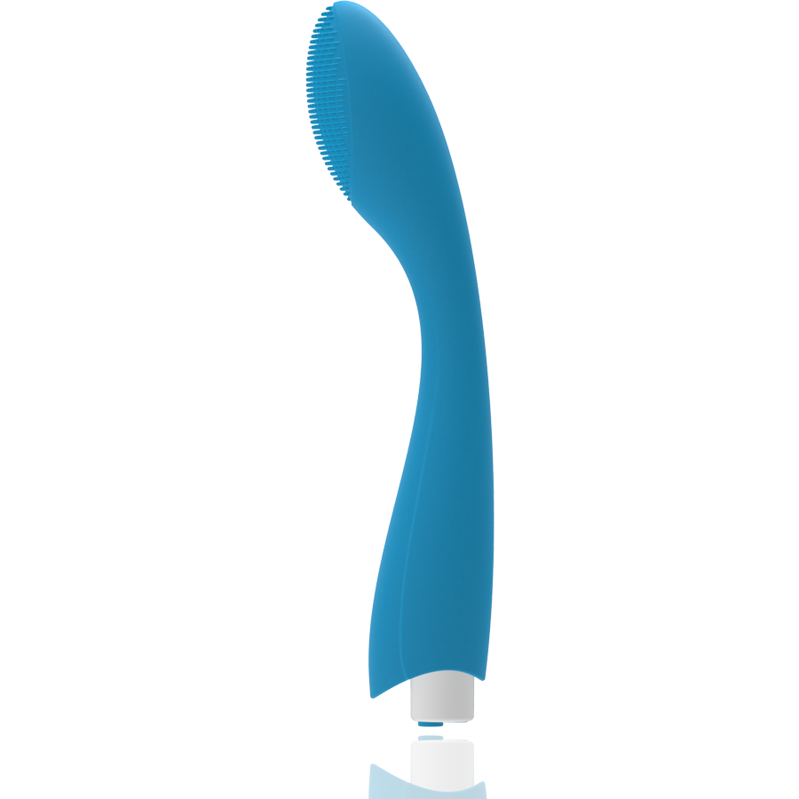 G-SPOT - vibromasseur gylbert turquoise bleu du point G