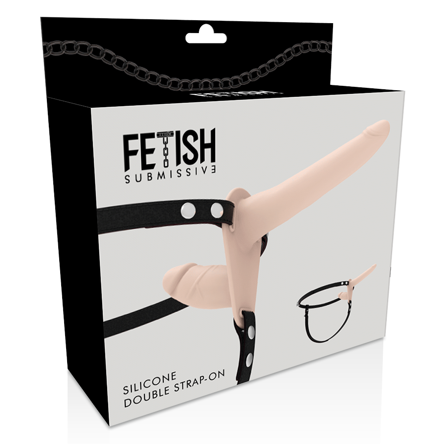 FETISH SUBMISSIVE HARNESS - Harnais gode-ceinture double pénétration de la chair