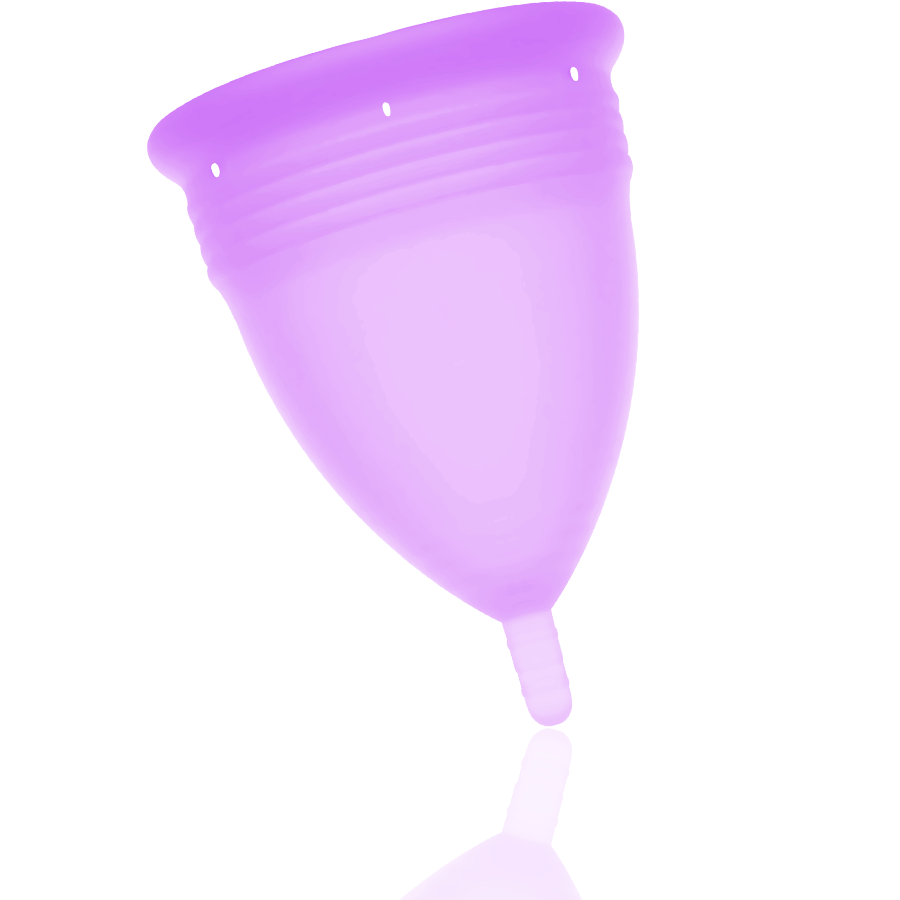 STERCUP - COUPE MENSTRUELLE EN SILICONE FDA TAILLE L VIOLET