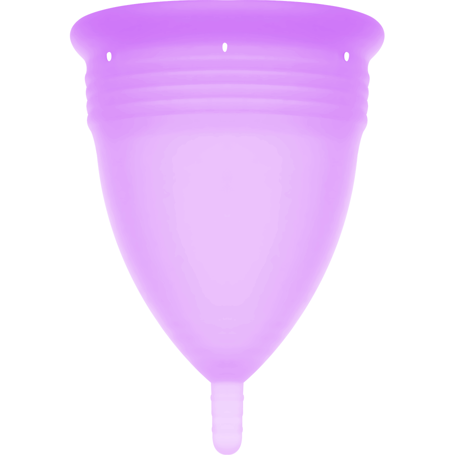 STERCUP - COUPE MENSTRUELLE EN SILICONE FDA TAILLE L VIOLET