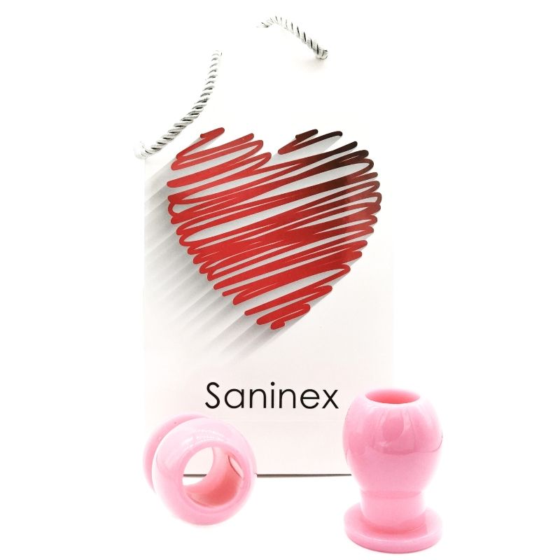 SANINEX SEXTOYS – LIAISON plug anal creux rose