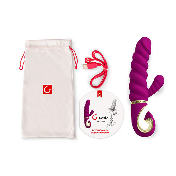 G-VIBE - FUN TOYS vibromasseur lapin GCANDY violet