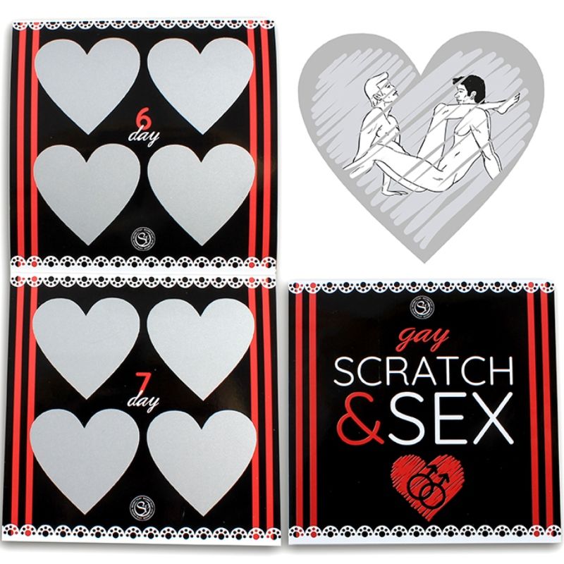 SECRETPLAY - JEU SCRATCH&SEX POUR COUPLE GAY (ES/EN/FR/PT/DE)