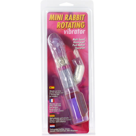 SEVEN CREATIONS - mini vibromasseur lapin rotatif