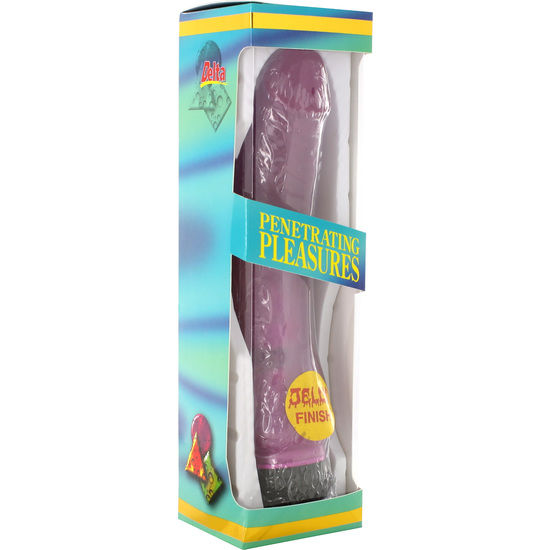 SEVEN CREATIONS - JELLY vibromasseur lavande 21.5 cm