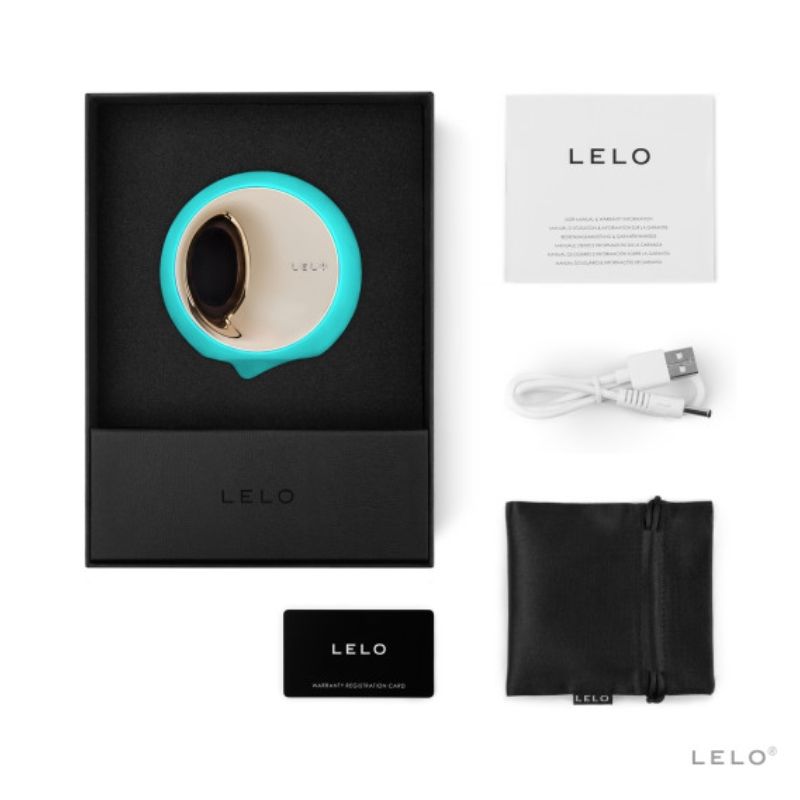 LELO – ORA 3 turquoise masturbateur en forme de bouche