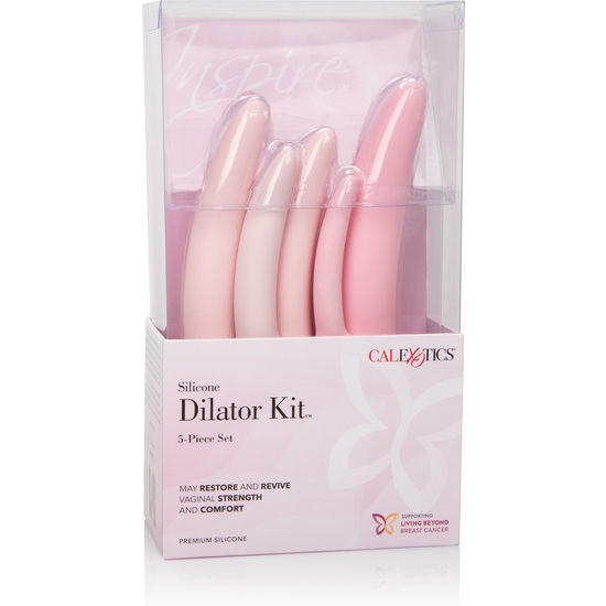 CALEXOTICS - INSPIRE dilatateur en silicone ensemble de 5 pièces