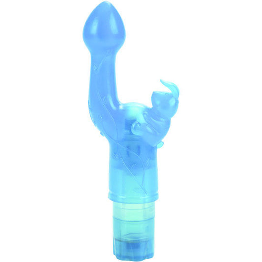 CALEXOTICS – SILICONE BUNNY KISS vibromasseur lapin bleu 2