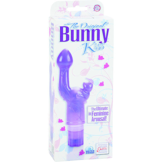 CALEXOTICS – SILICONE BUNNY KISS vibromasseur lapin violet