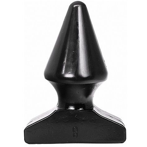 ALL BLACK - plug anal 17 cm