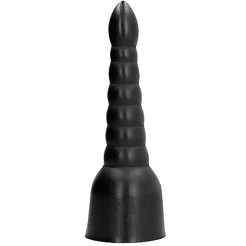 ALL BLACK - gode 34 cm