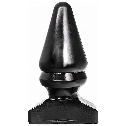 ALL BLACK - plug anal 28,5 cm