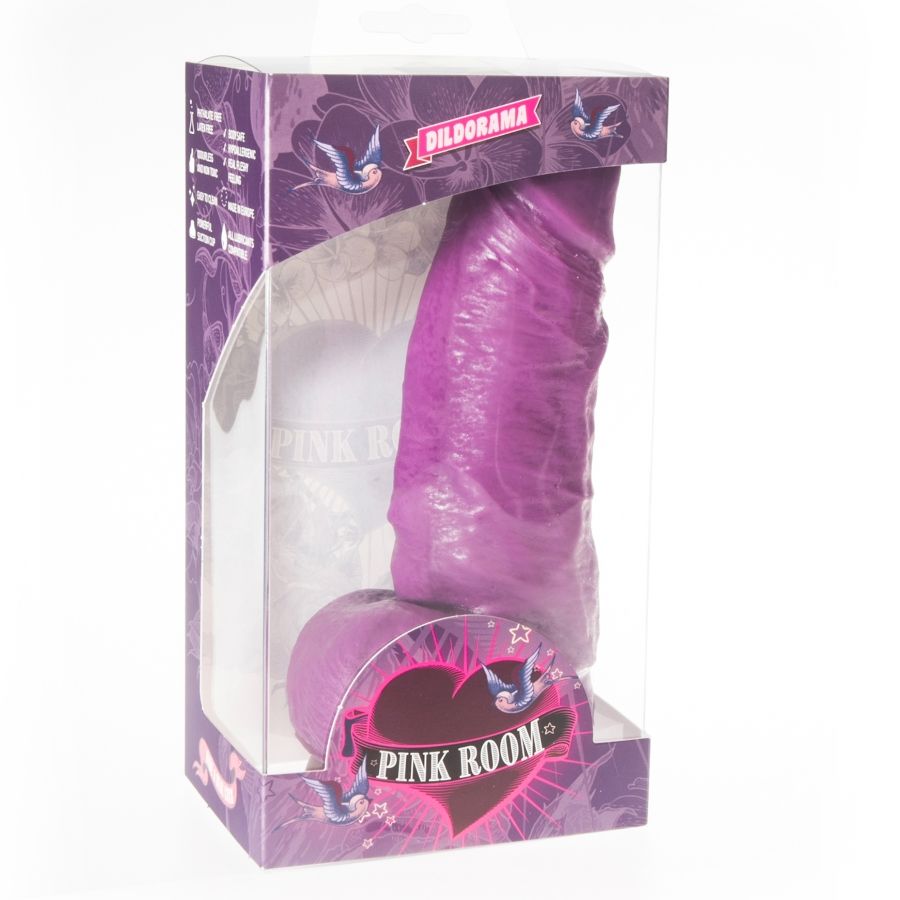 PINK ROOM - gode réaliste DAYAN violet 17 cm