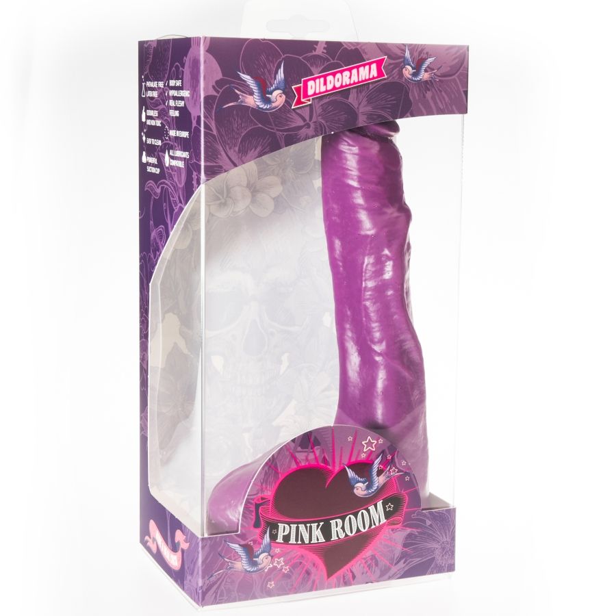 PINK ROOM – NILO gode réaliste violet 23 cm